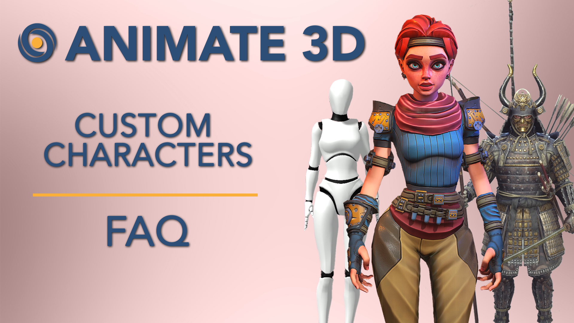 Animate 3D: Custom Characters FAQ