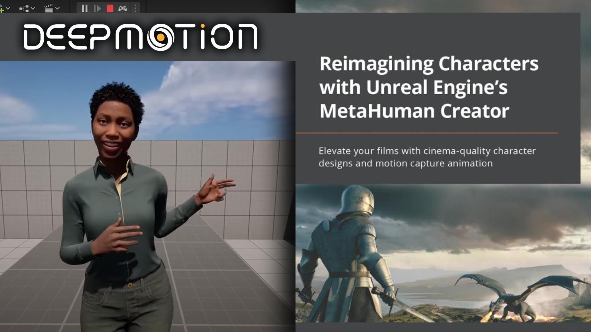 DeepMotion Featured in New Unreal Engine, MetaHuman Filmmaking Book