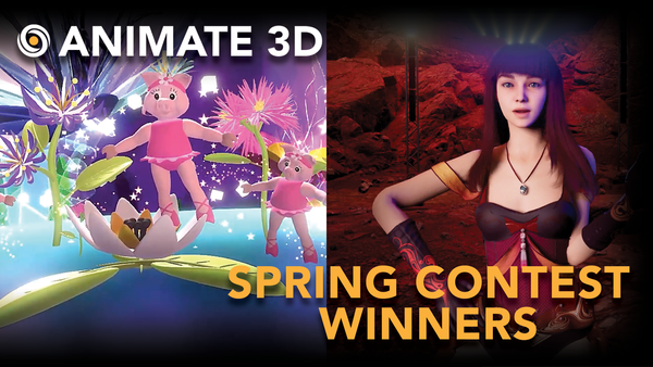 Animate 3D Contest Spring '21 - Winners Announced!