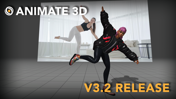 Animate 3D V3.2 - Motion Smoothing, MetaHuman/Unreal Engine Compatibility + More!
