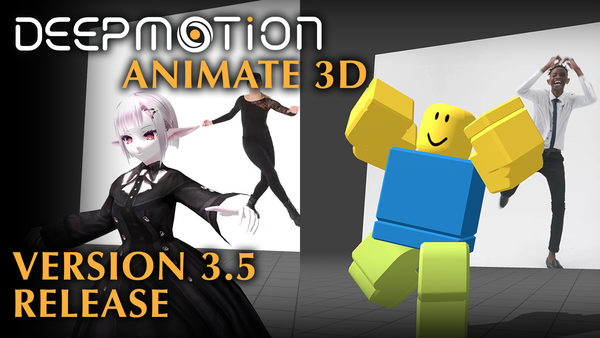 Animate 3D V3.5 - Roblox & VRoid Support, Jump Animations & More!