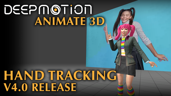 Animate 3D V4.0 - Hand Tracking Now Live!
