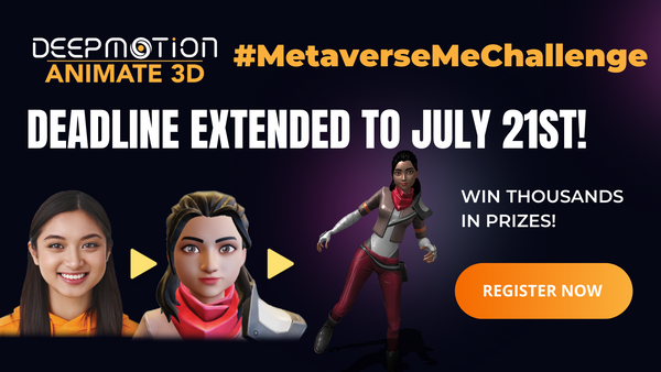 #MetaverseMeChallenge: Extended Deadline to July 21st! Celebrating Animator Talent!